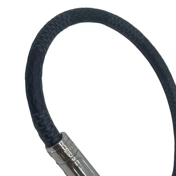 LOUIS VUITTON Bracelet-Keep It M6140D Damier Graphite Canvas - Picture 12 of 12